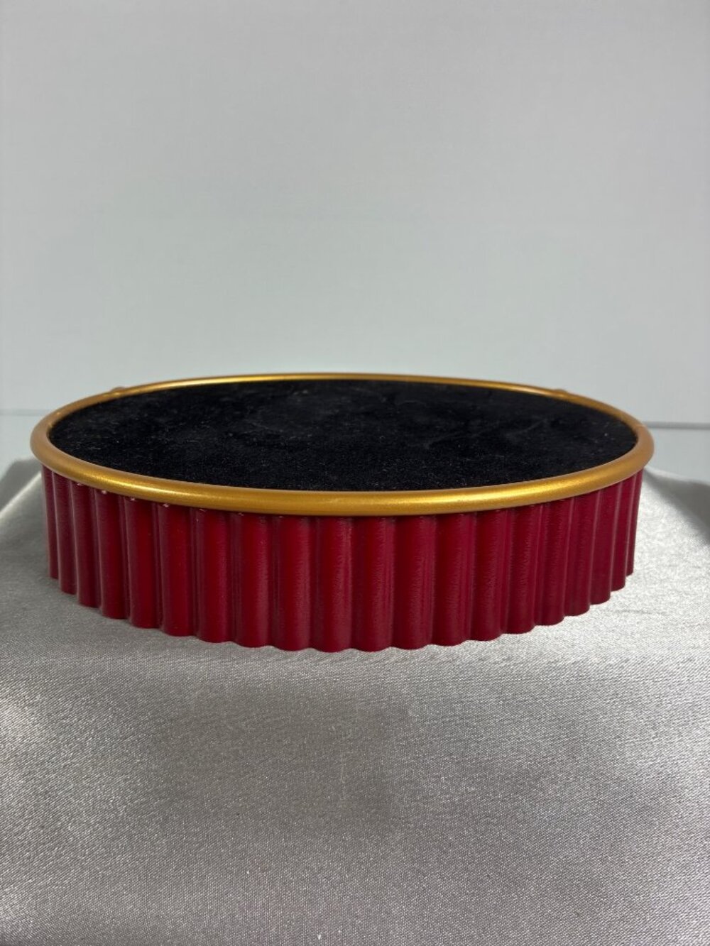 Mini Theater Display Stand Red Curtain Collectible Figure Pedestal Display Base - Picture 4 of 10